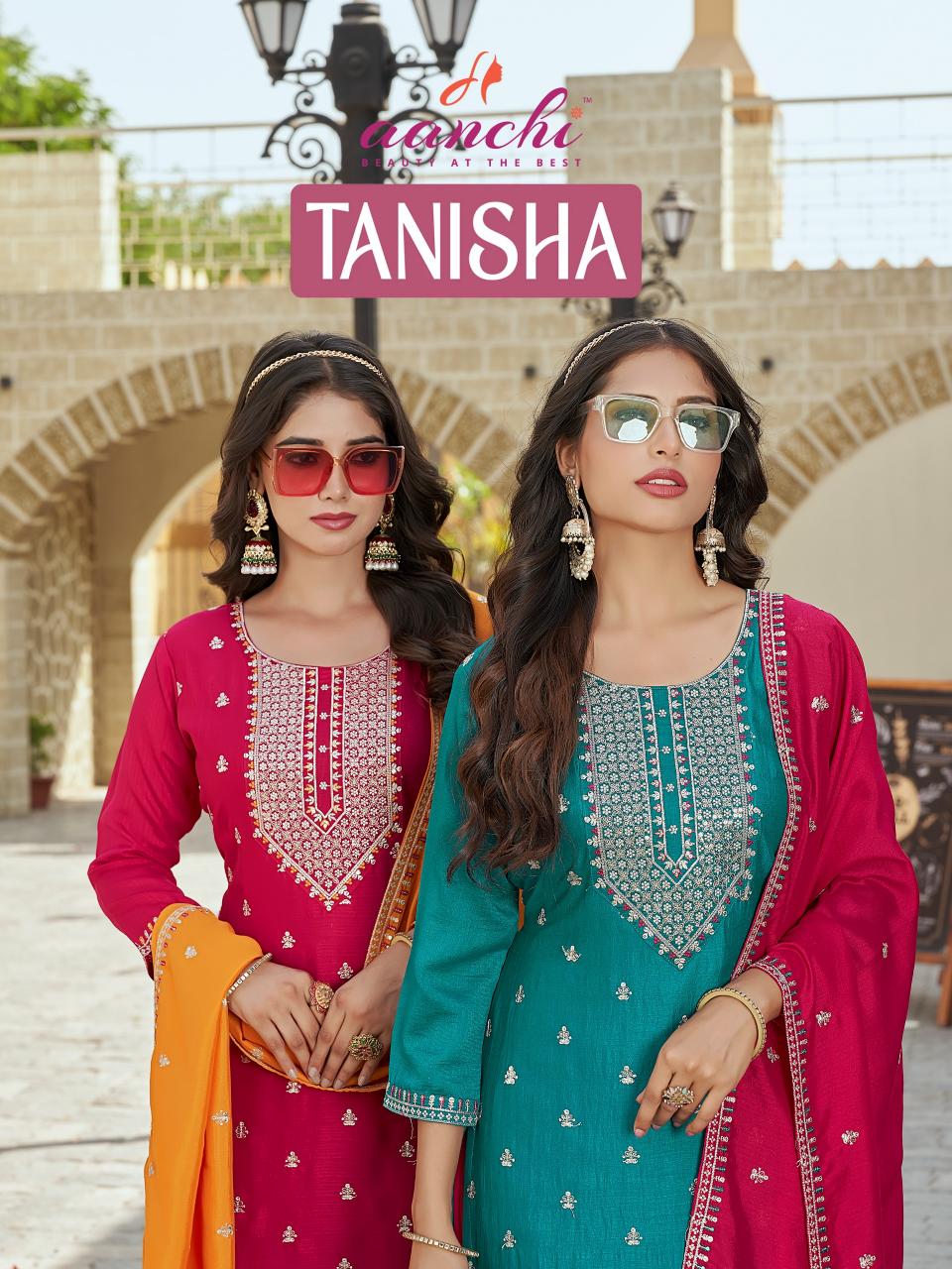 Aanchi Tanisha Catalog online silk kurti india