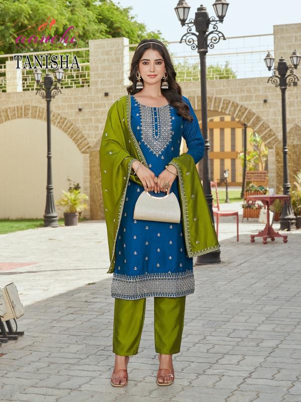 Aanchi Tanisha Catalog online silk kurti india