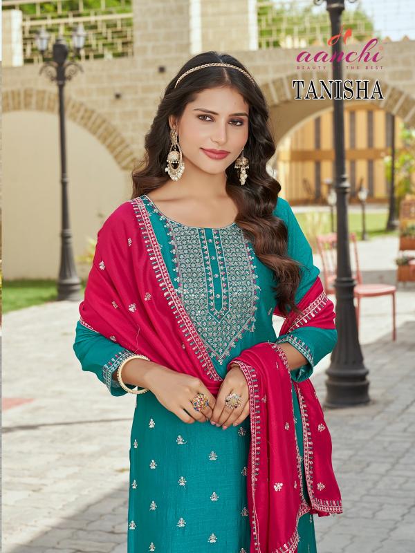 Aanchi Tanisha Catalog online silk kurti india