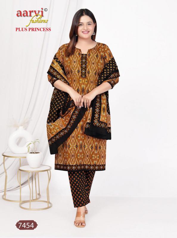 Aarvi Plus Princess Vol-4 – Kurti Pant With Dupatta - Wholesale Catalog
