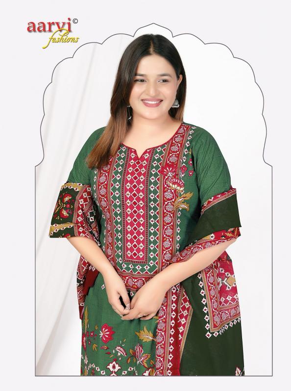 Aarvi Plus Princess Vol-4 – Kurti Pant With Dupatta - Wholesale Catalog