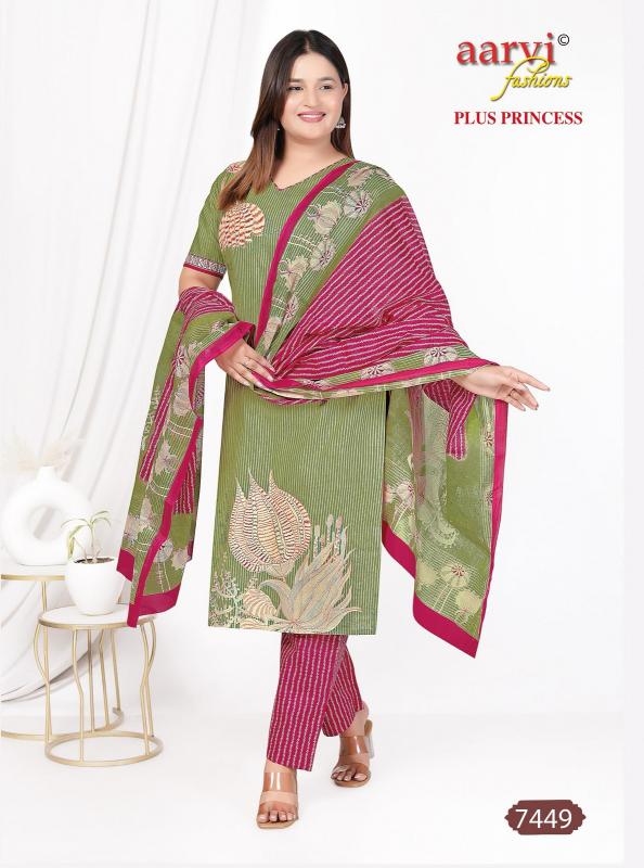 Aarvi Plus Princess Vol-4 – Kurti Pant With Dupatta - Wholesale Catalog