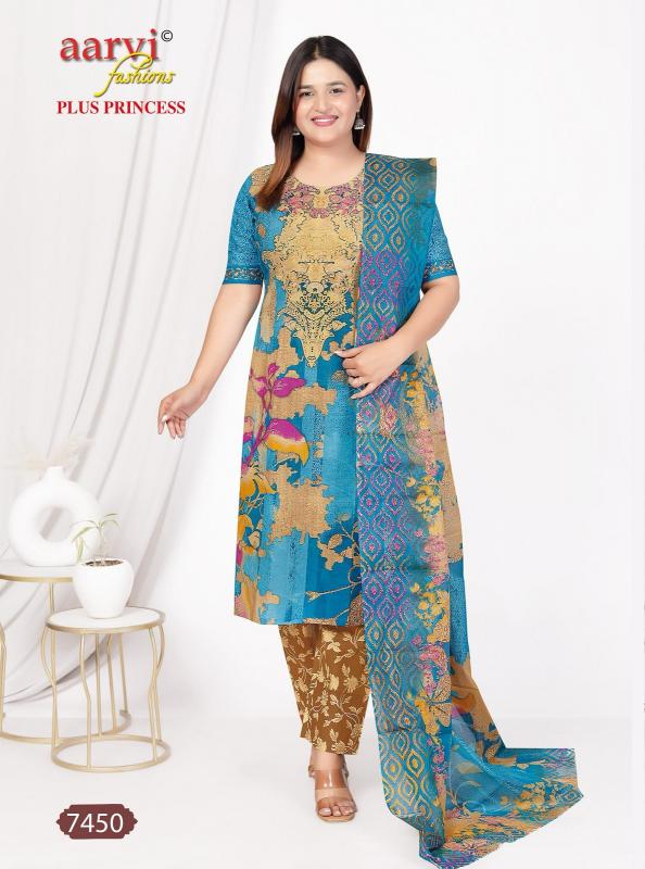 Aarvi Plus Princess Vol-4 – Kurti Pant With Dupatta - Wholesale Catalog