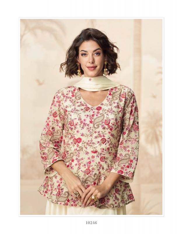 Aashirwad Jivika catalog indo western dress wholesaler