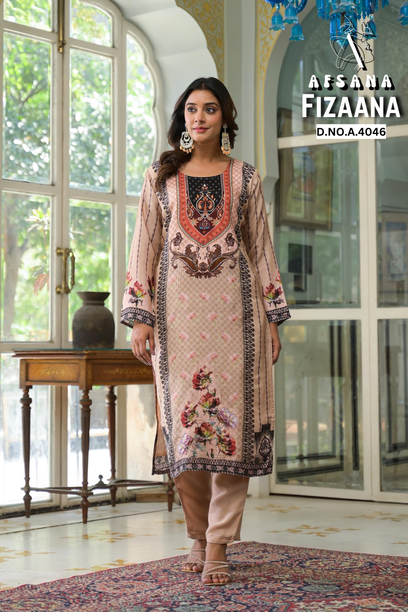 Afsana Eshmira catalog pakistani designer stitching suits 