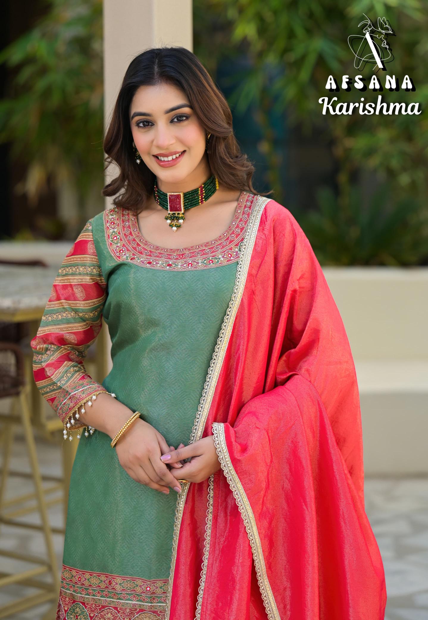 Afsana Karishma catalog best pakistani suits brands
