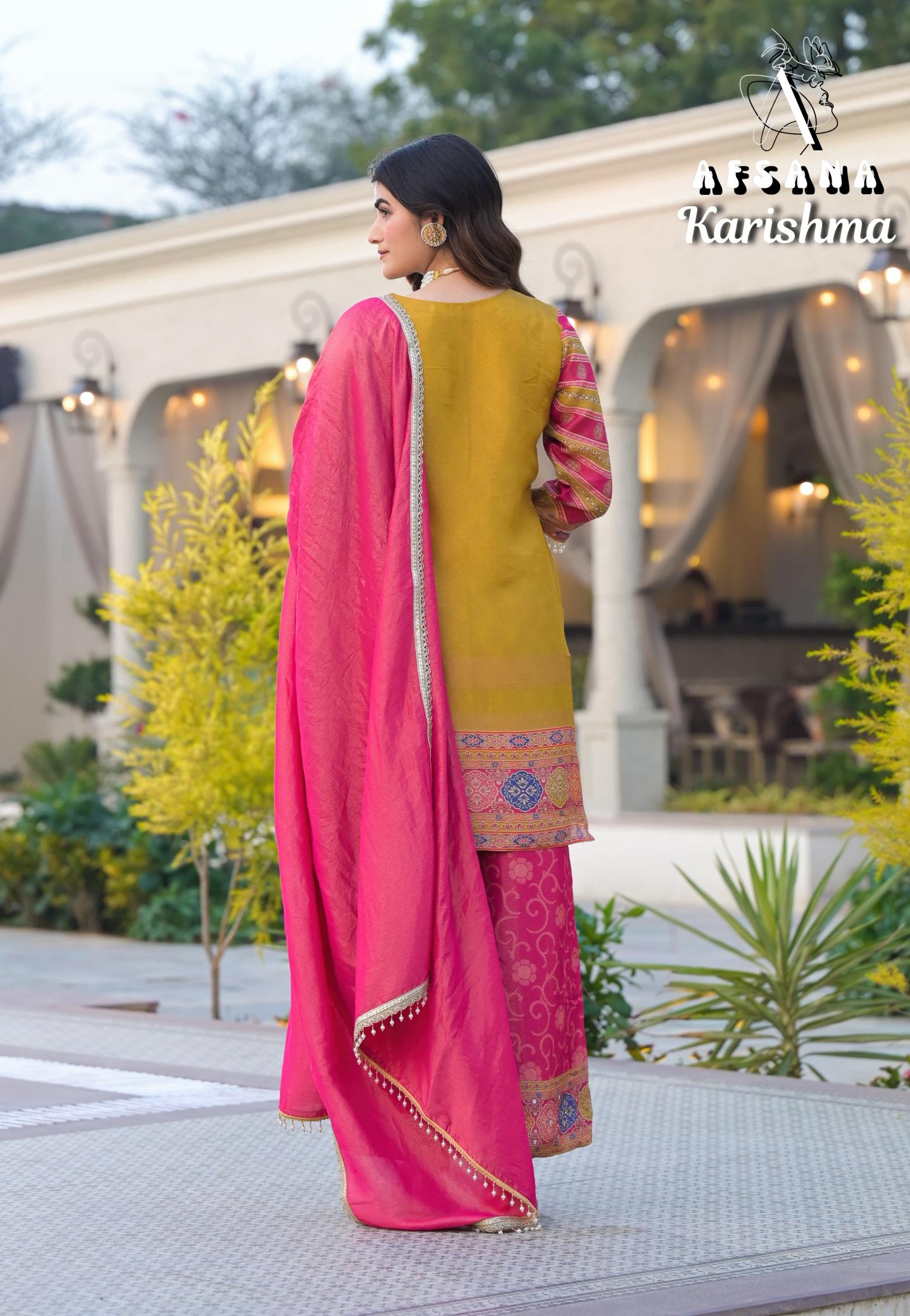 Afsana Karishma catalog best pakistani suits brands