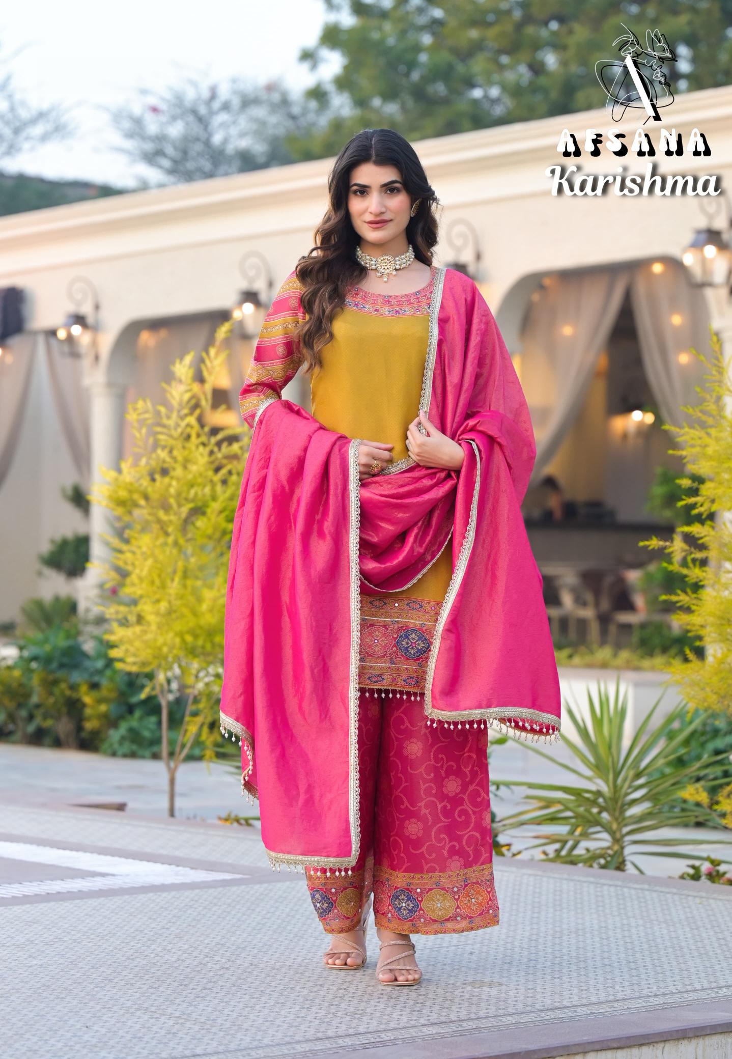 Afsana Karishma catalog best pakistani suits brands