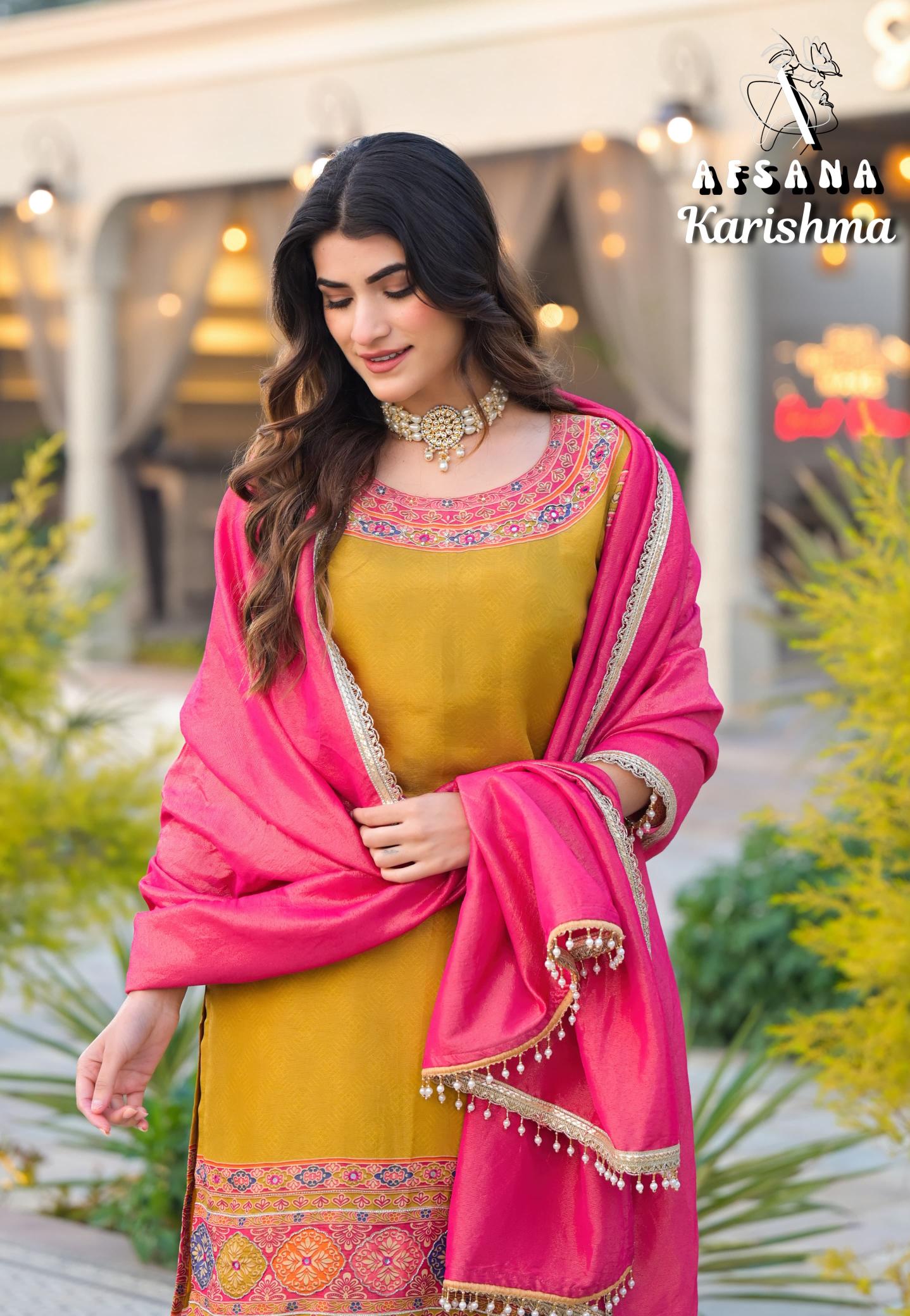 Afsana Karishma catalog best pakistani suits brands