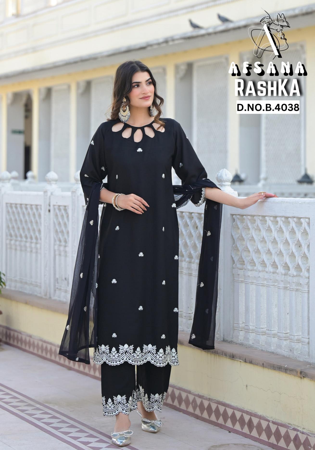 Afsana Rashka catalog readymade salwar kameez wholesale in surat