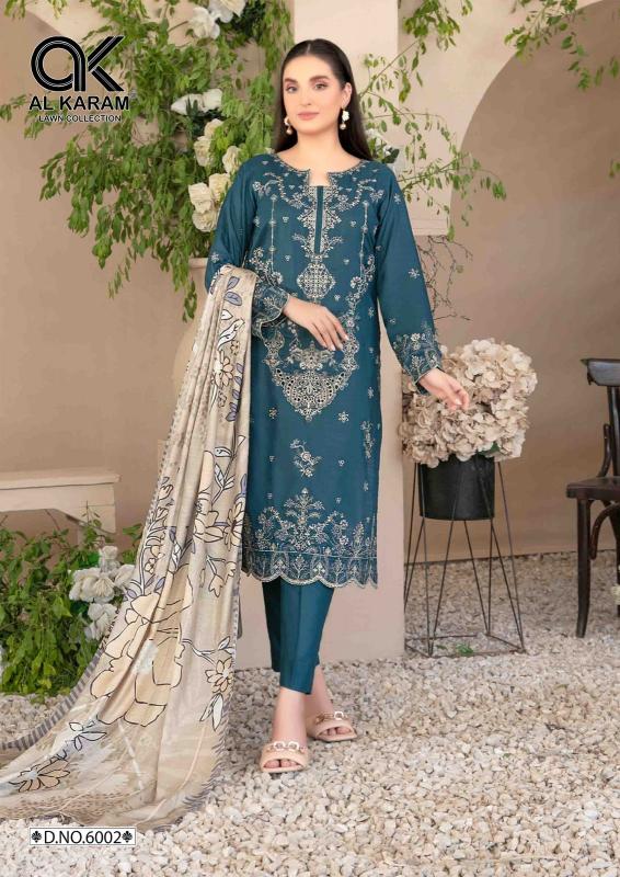 Alkaram Florence Vol-6 – Pakistani Karachi Kurti Pant With Dupatta - Wholesale Catalog