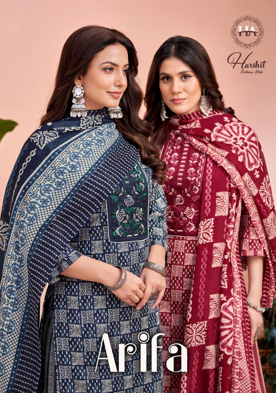 Alok Aarifa catalog cotton dress material in wholesale rate