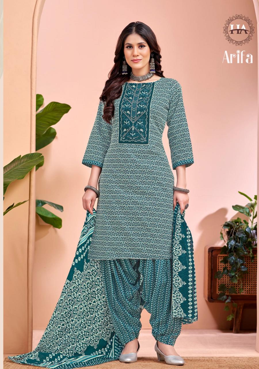 Alok Aarifa catalog cotton dress material in wholesale rate
