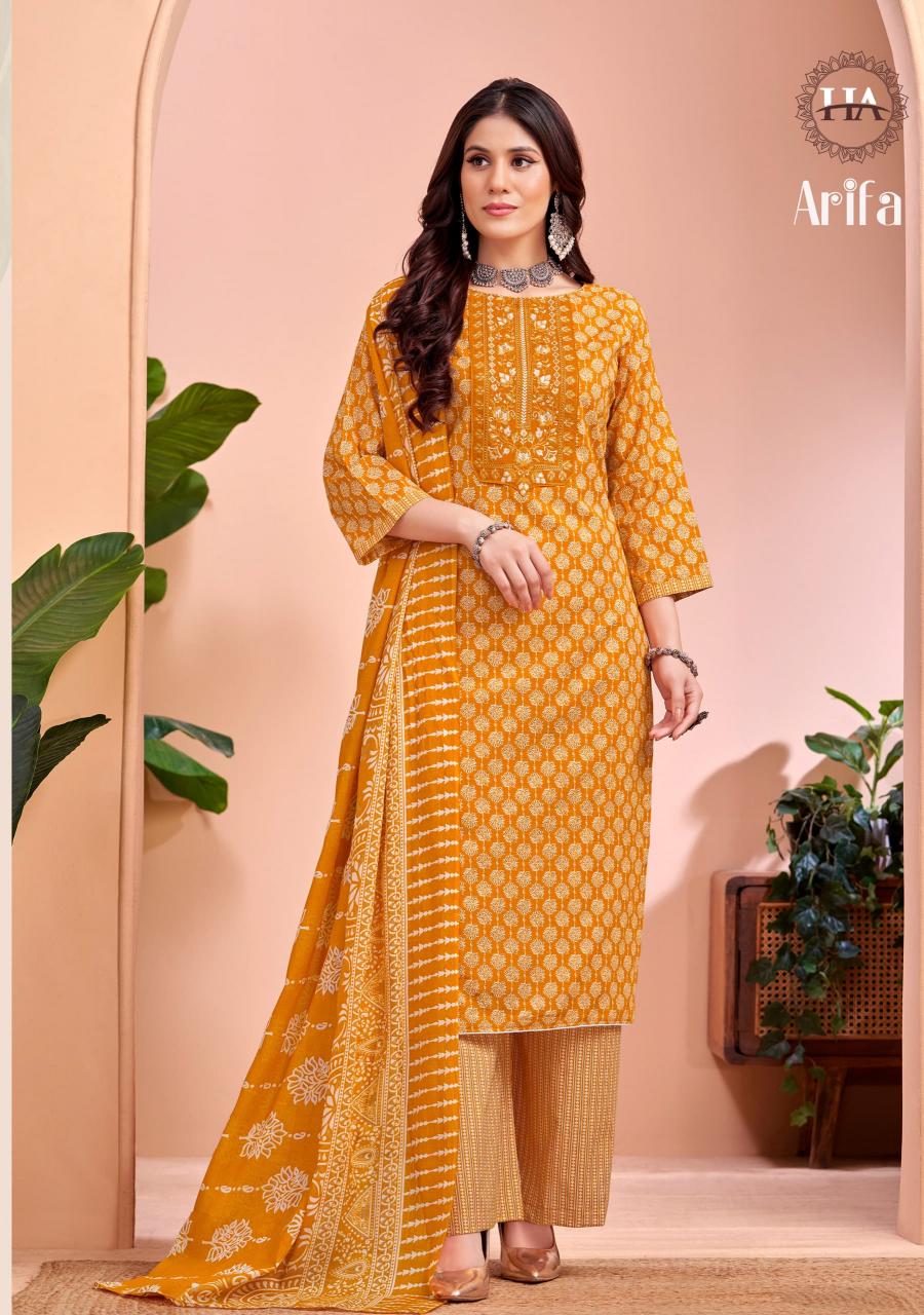 Alok Aarifa catalog cotton dress material in wholesale rate