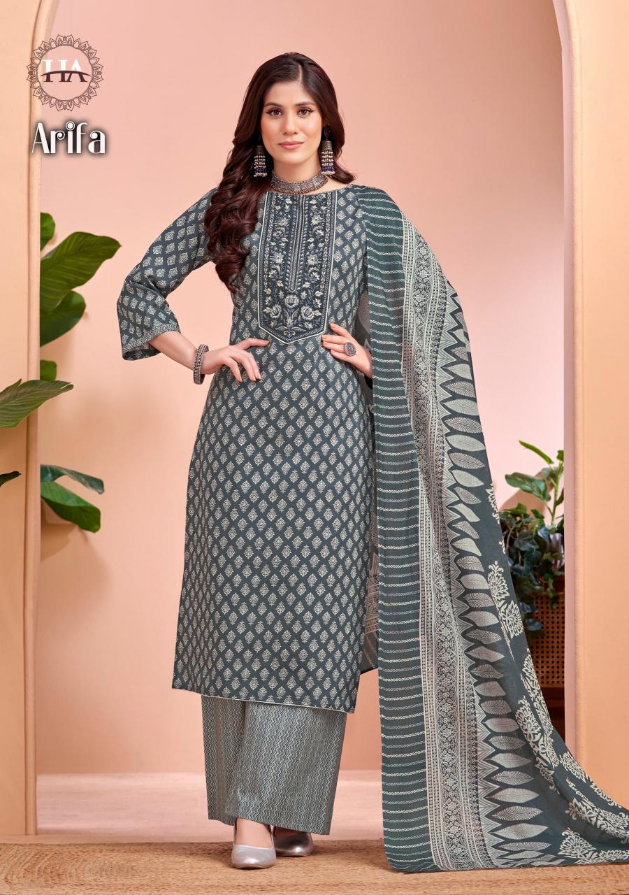 Alok Aarifa catalog cotton dress material in wholesale rate