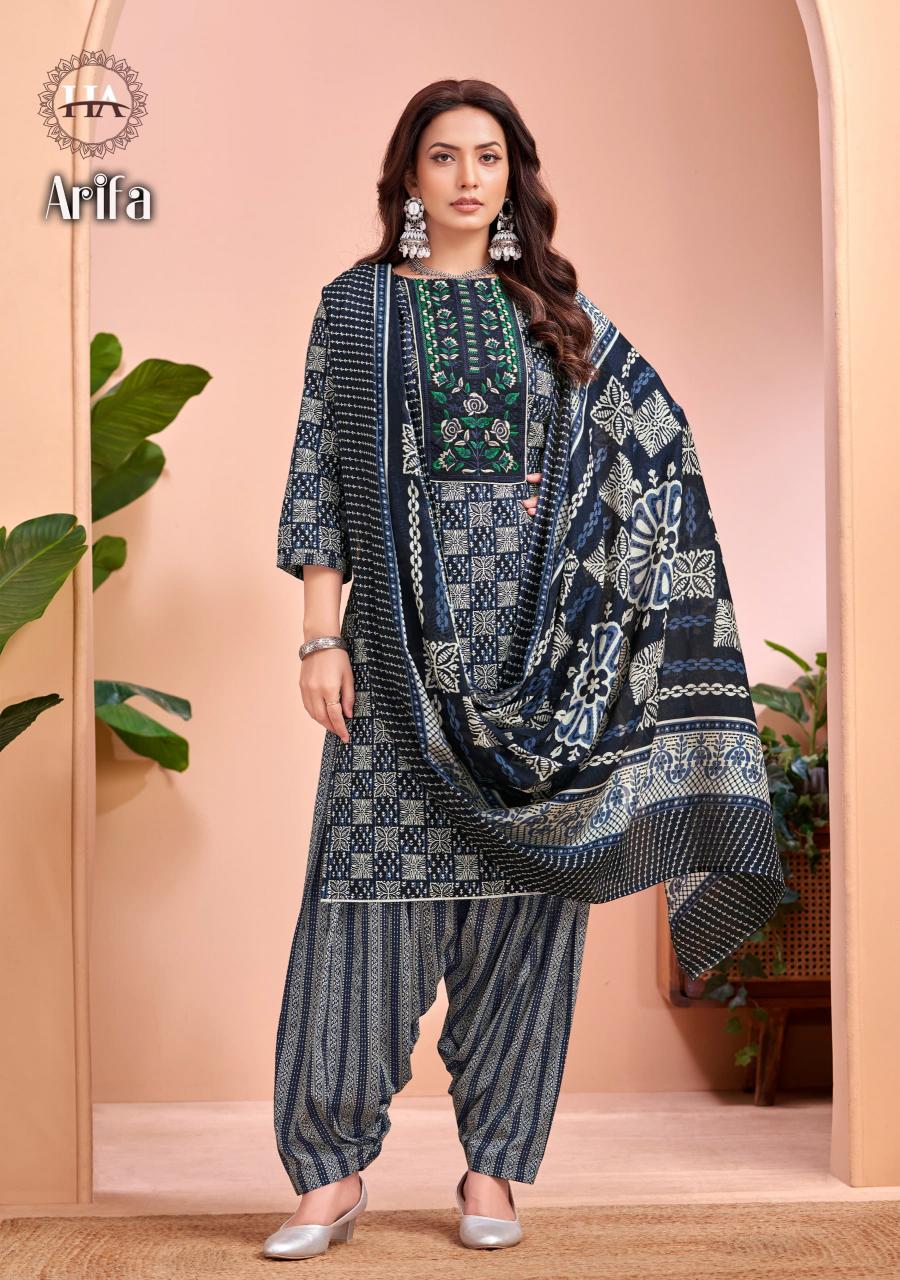 Alok Aarifa catalog cotton dress material in wholesale rate