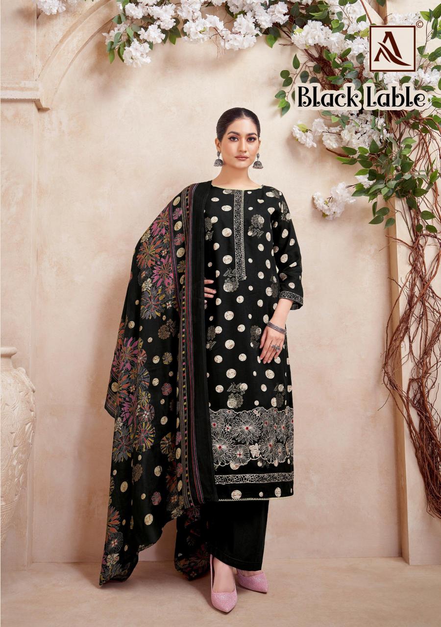Alok Black Lable catalog dress materials manufacturers in surat