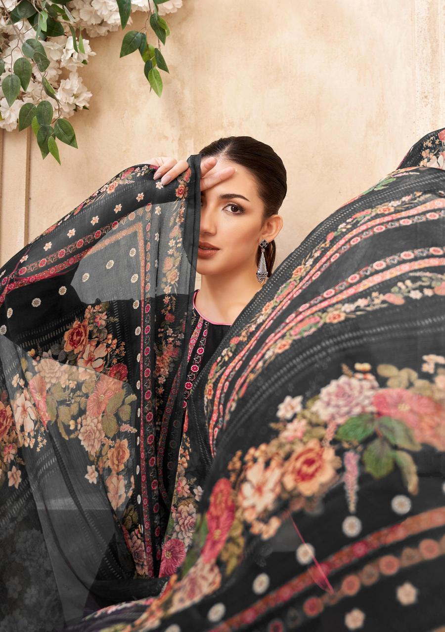 Alok Crazy catalog surat fabric dress material