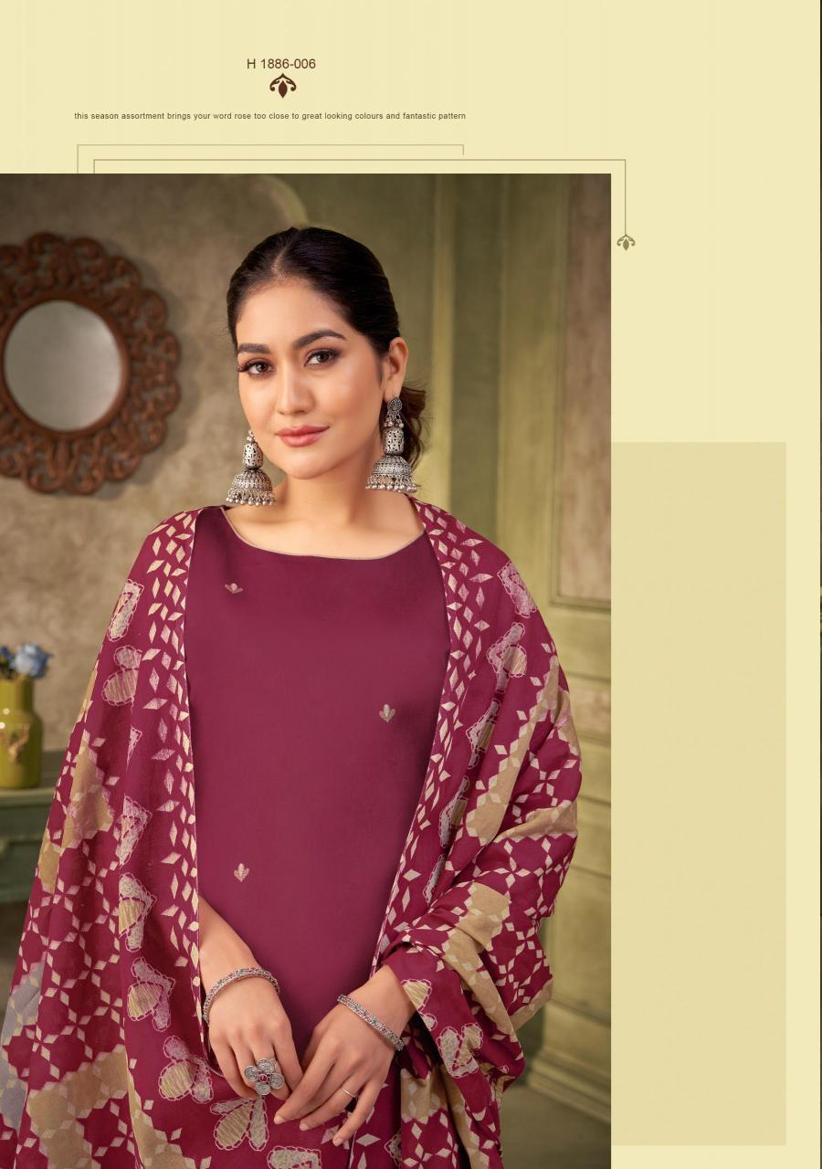Alok Hansini Catalog wholesale dress material in vadodara