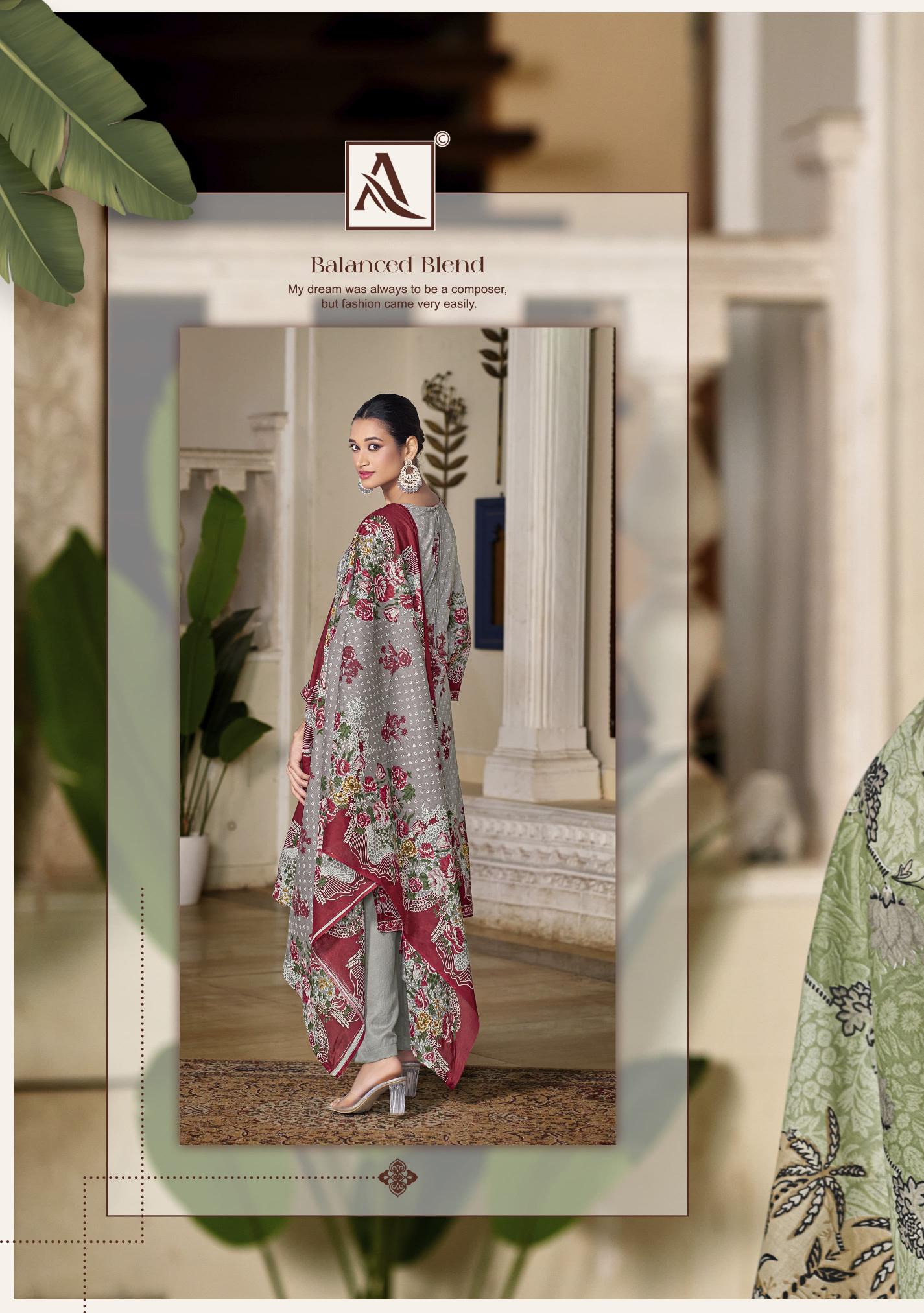 Alok Musafir catalog wholesale dress materials in surat 