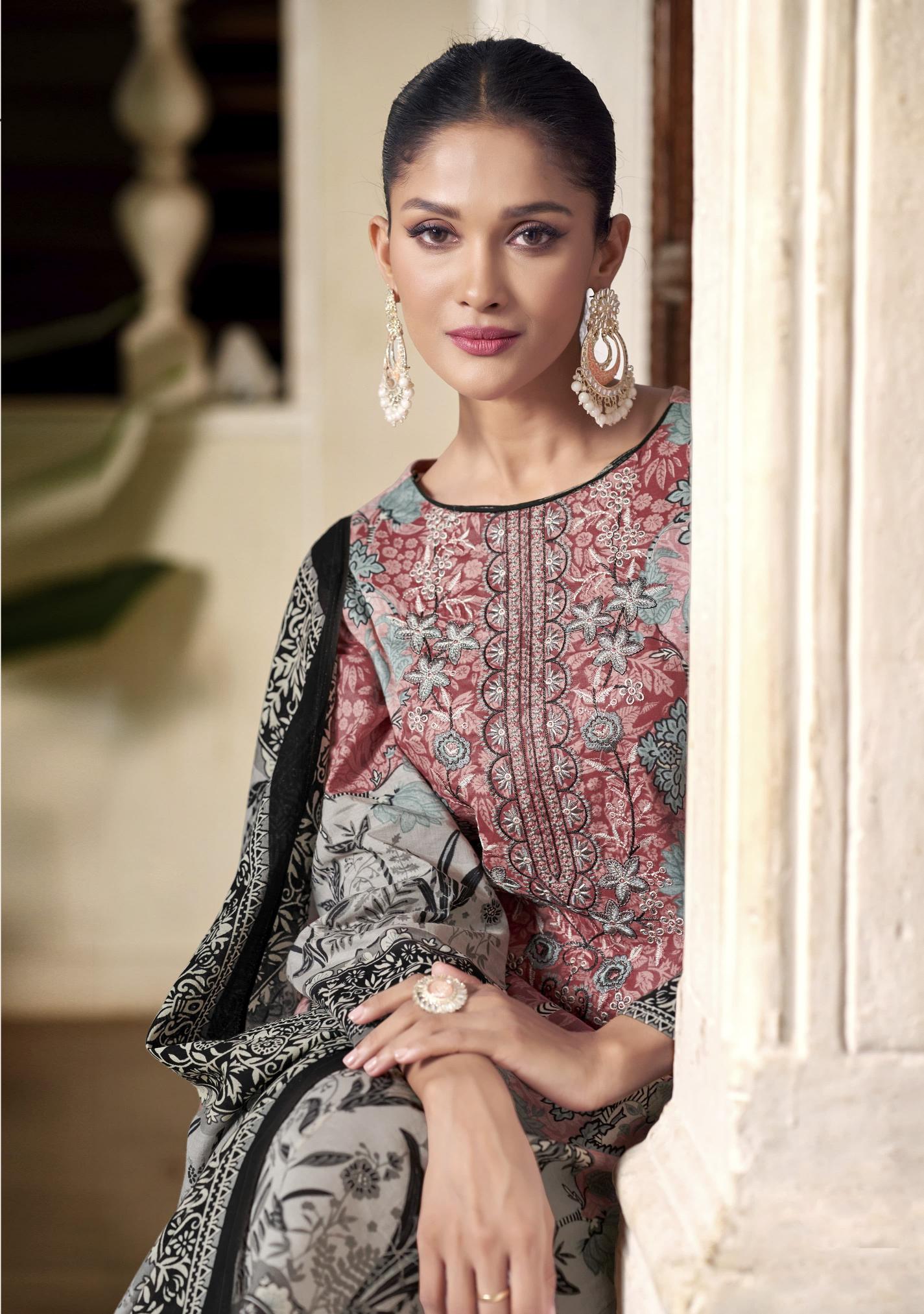 Alok Musafir catalog wholesale dress materials in surat 