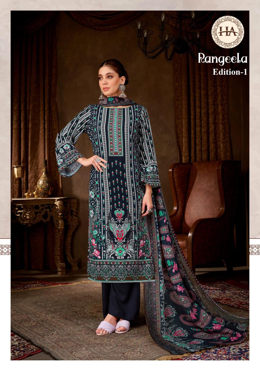 Alok Rangeela vol 1 catalog dress material at surat