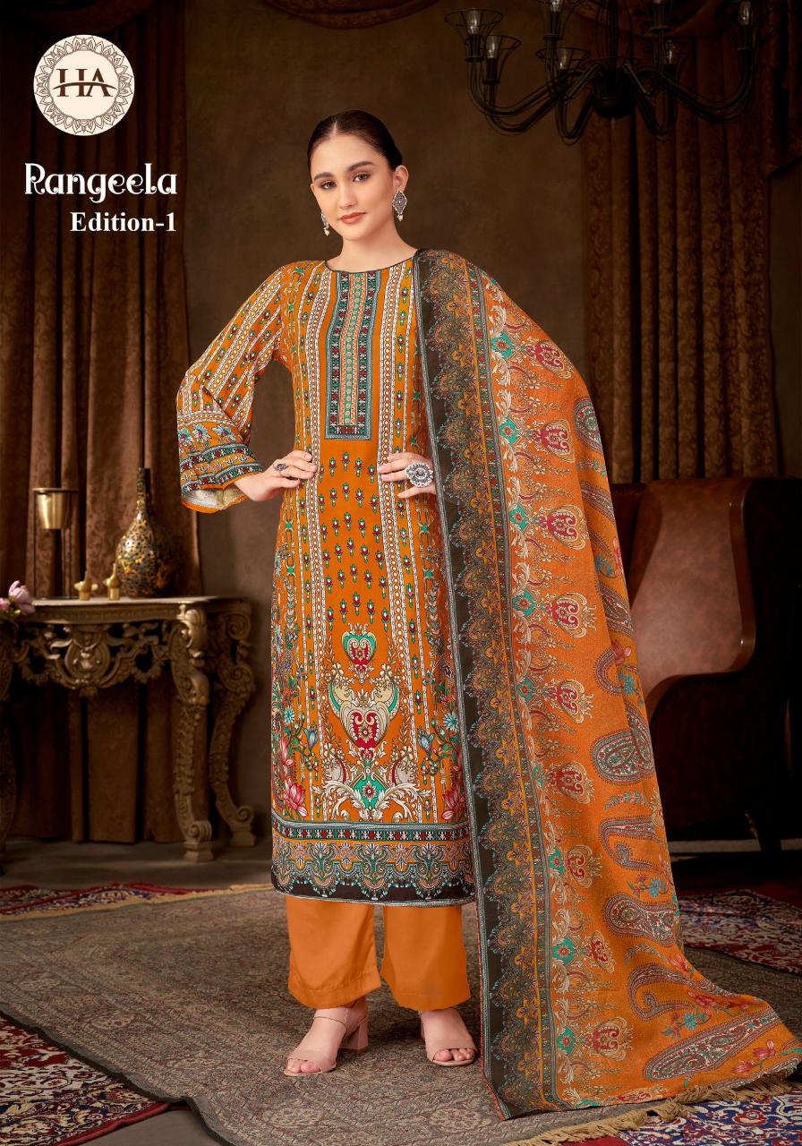 Alok Rangeela vol 1 catalog dress material at surat