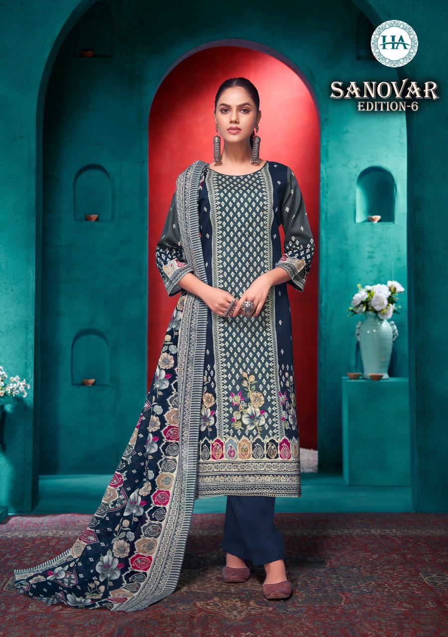 Alok Sanovar Vol 6 wholesale dress material distributors