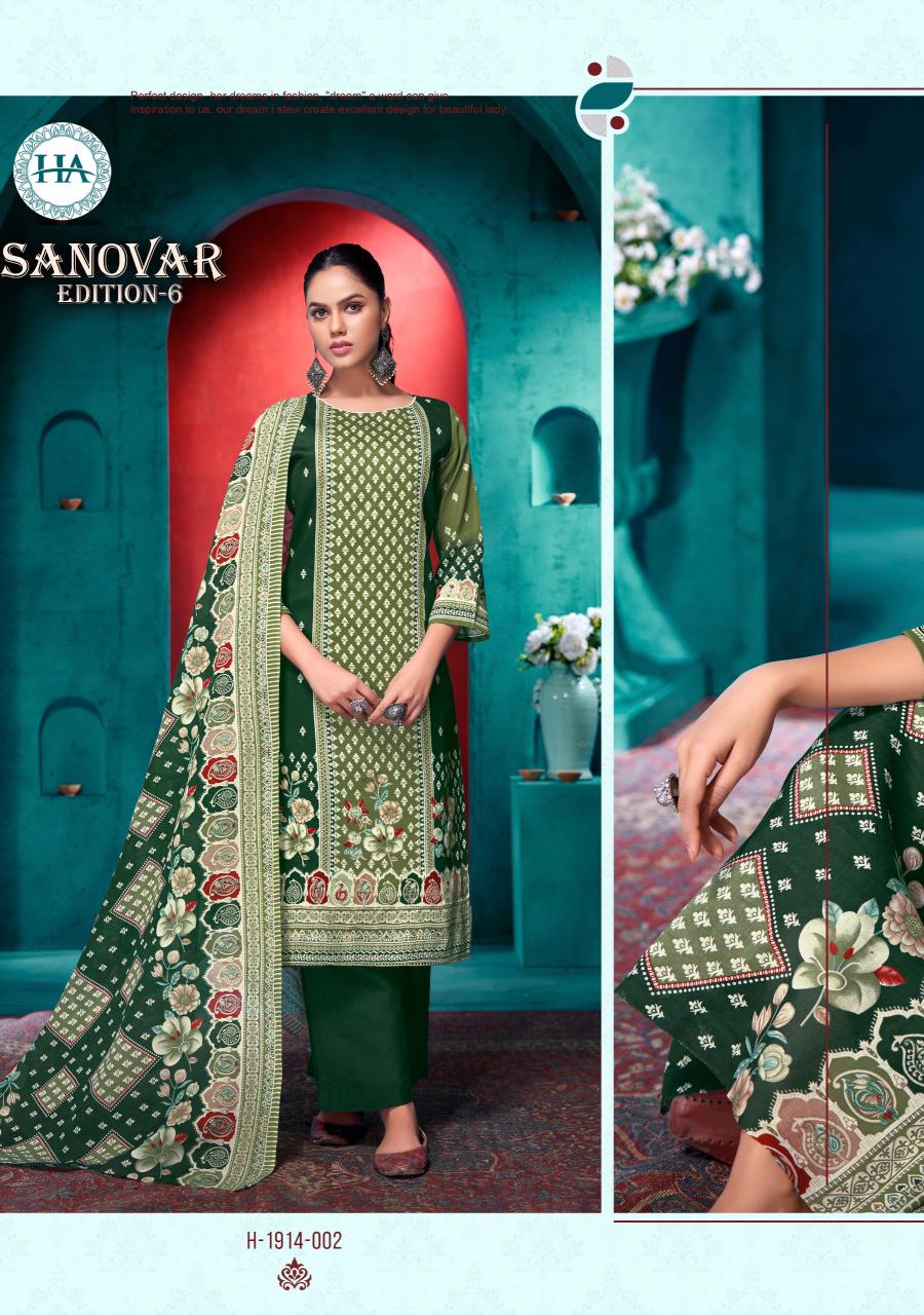 Alok Sanovar Vol 6 wholesale dress material distributors