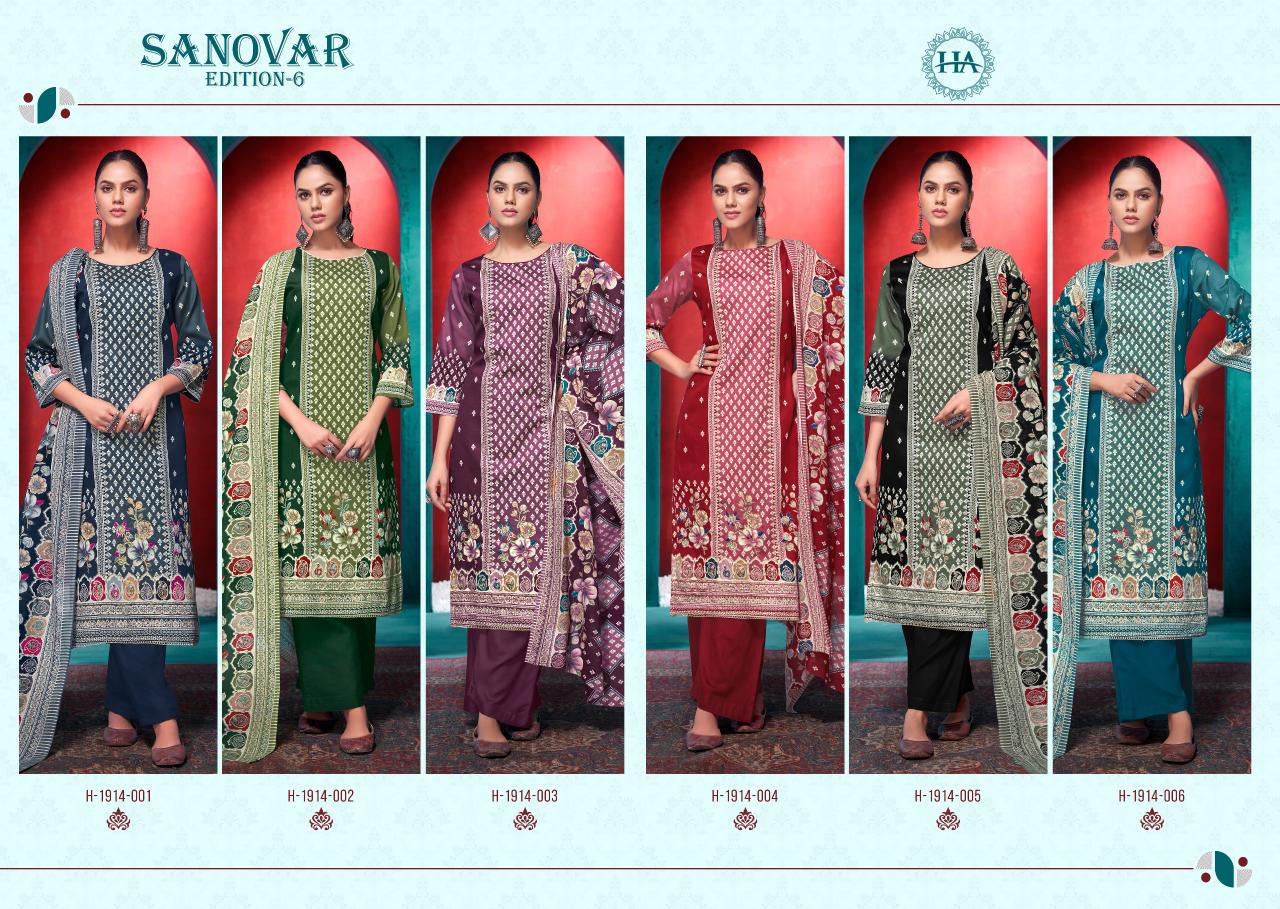 Alok Sanovar Vol 6 wholesale dress material distributors