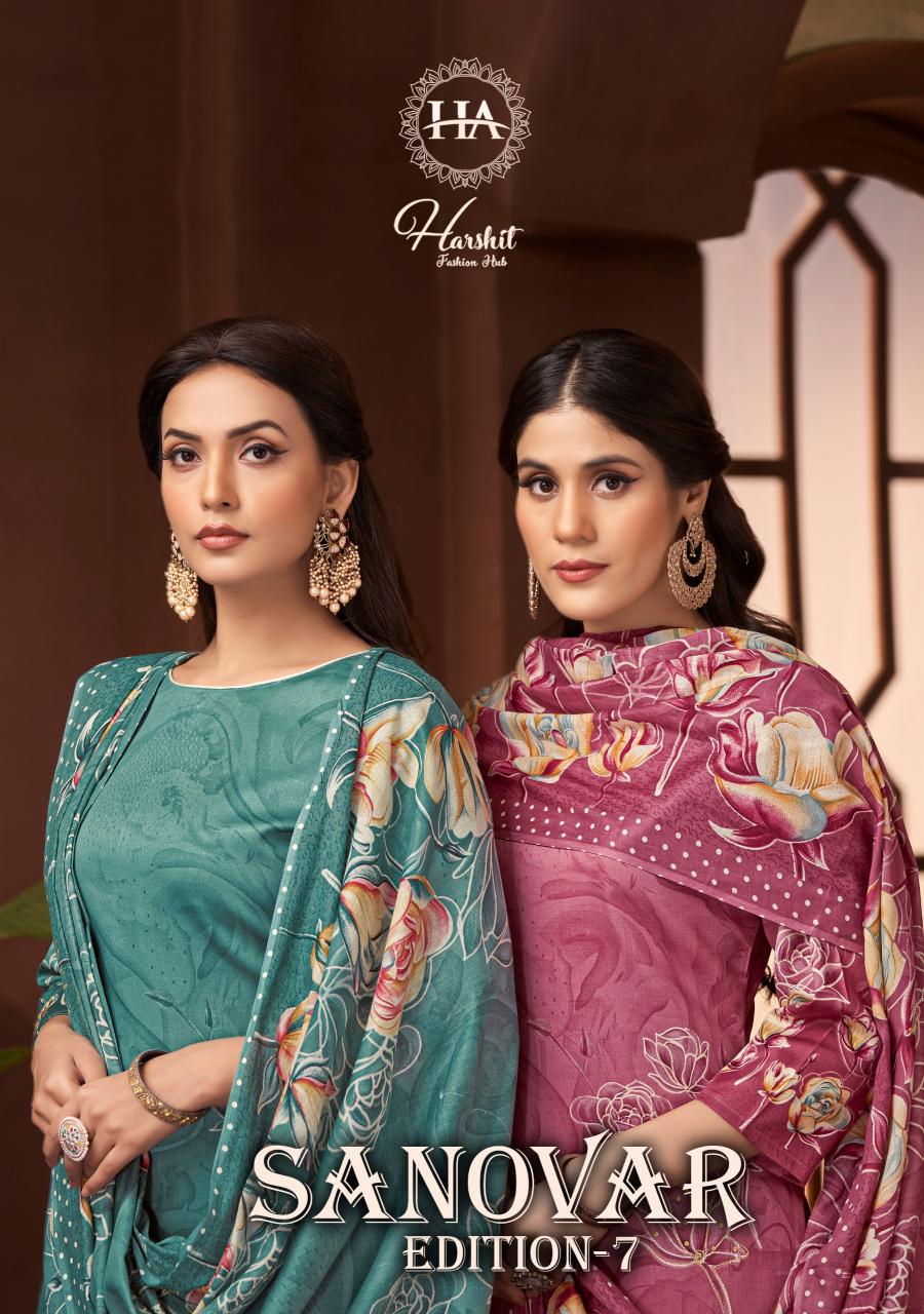 Alok Sanovar Vol 7 catalog surat textile market dress materials