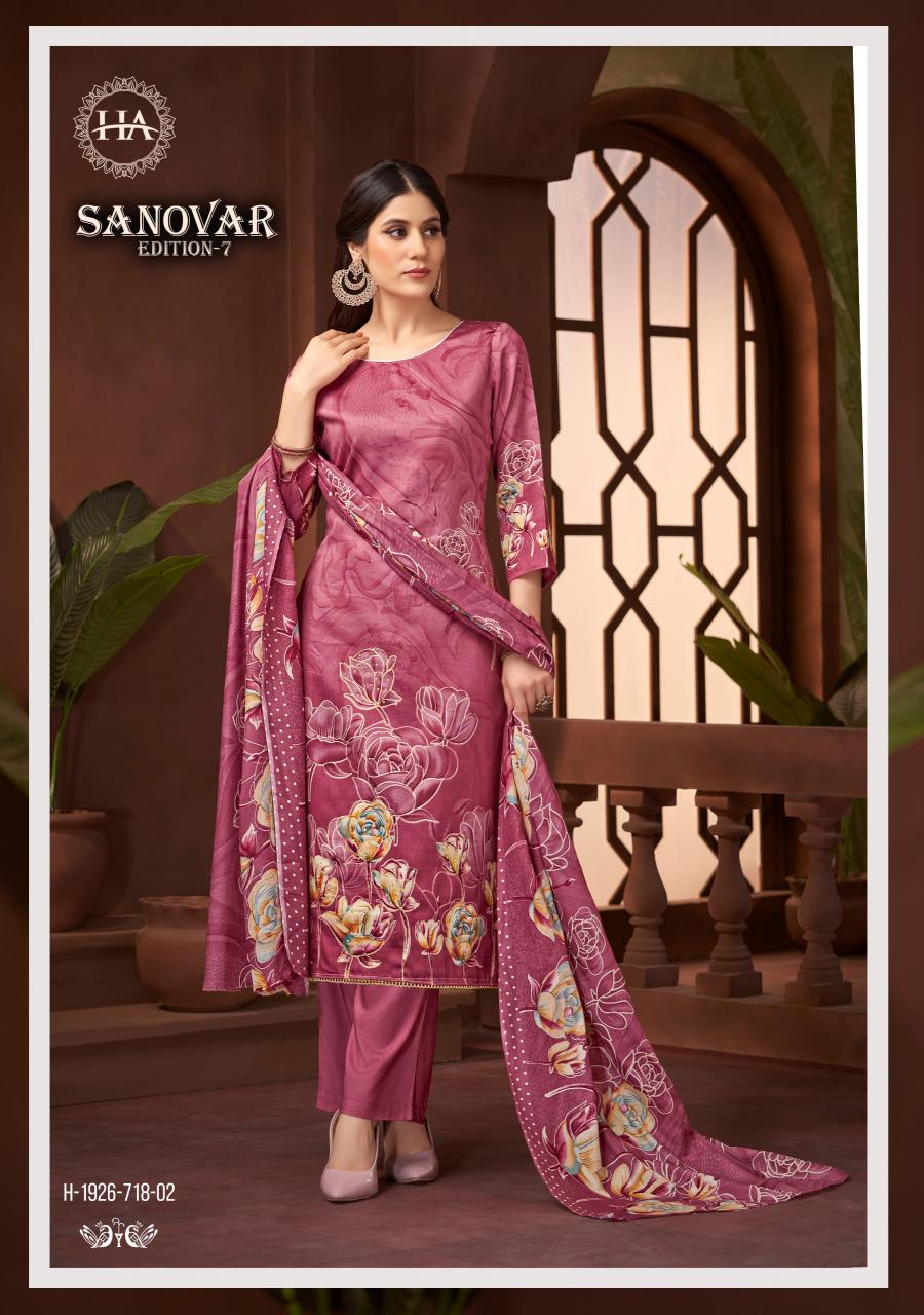 Alok Sanovar Vol 7 catalog surat textile market dress materials
