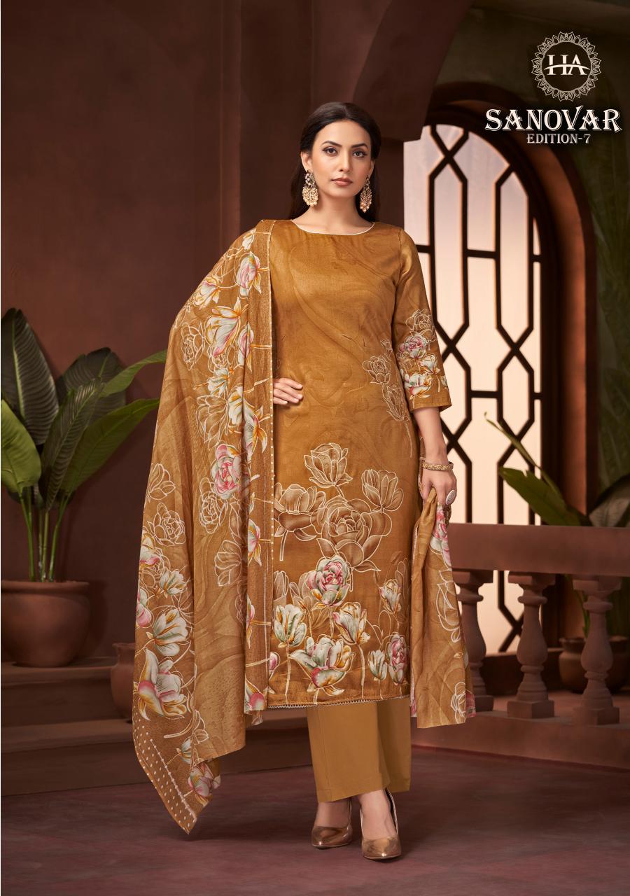 Alok Sanovar Vol 7 catalog surat textile market dress materials