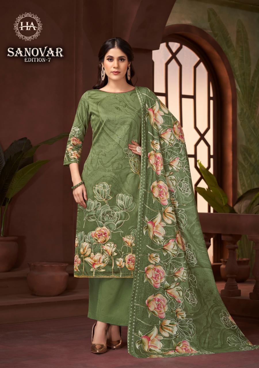 Alok Sanovar Vol 7 catalog surat textile market dress materials