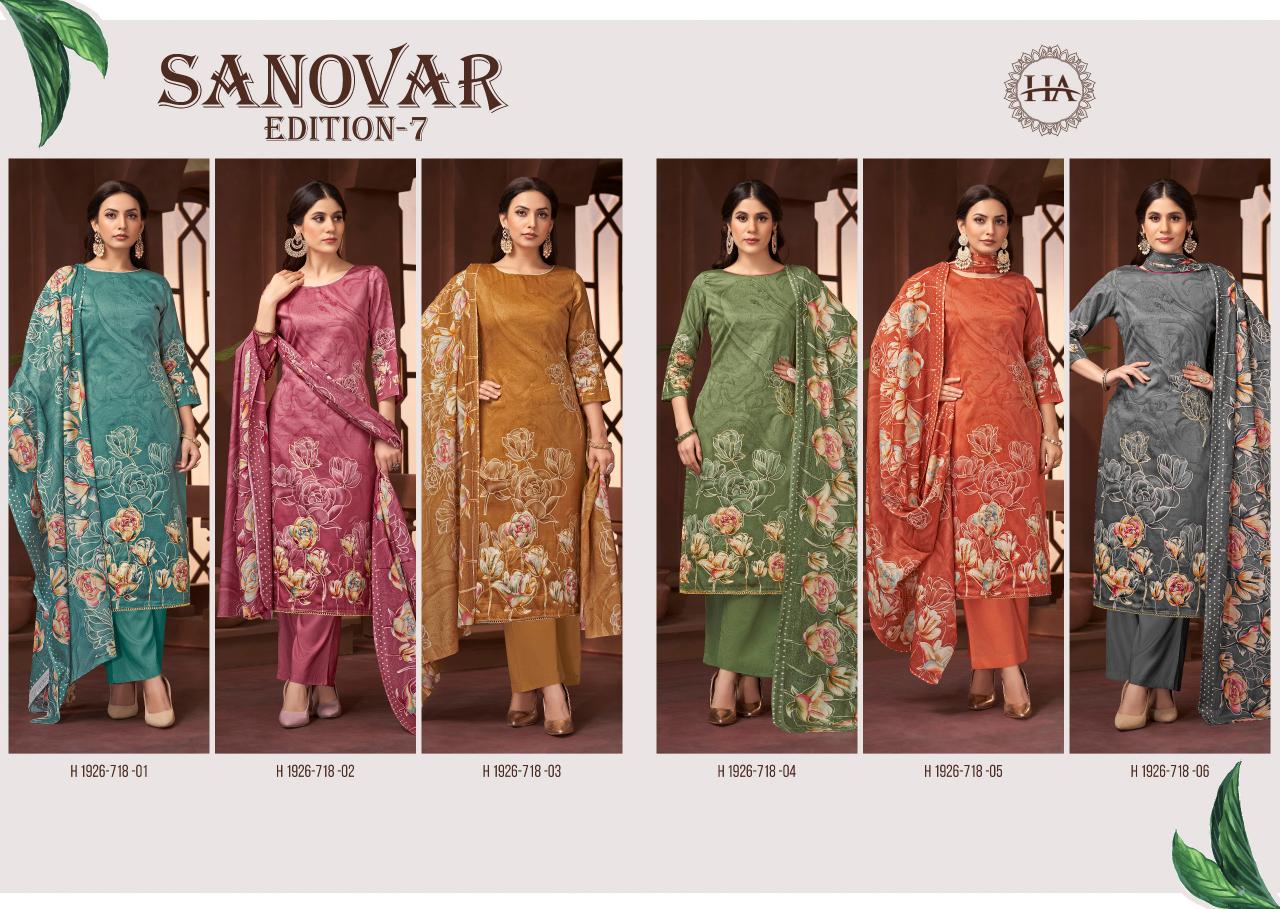 Alok Sanovar Vol 7 catalog surat textile market dress materials