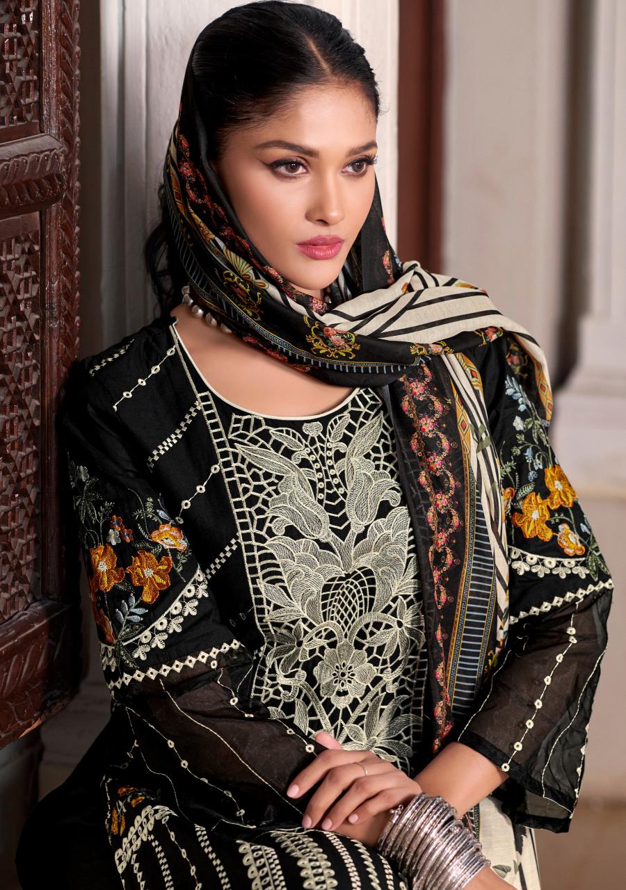 Alok Tabeer Vol 18 catalog wholesale dress materials in surat