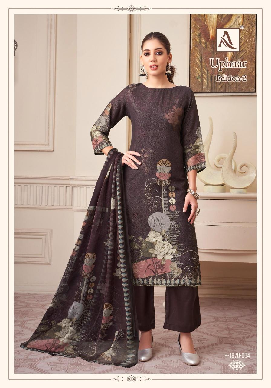 Alok Uphaar vol 2 catalog wholesale dress material distributors in surat