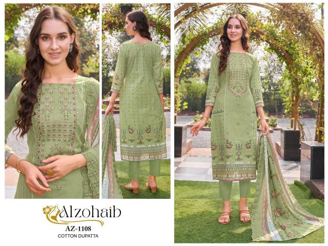 Alzohaib Az 1106 To 1111 Catalog cheap pakistani suits online canada