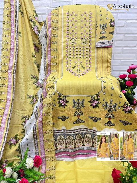 Alzohaib Az 1106 To 1111 Catalog cheap pakistani suits online canada