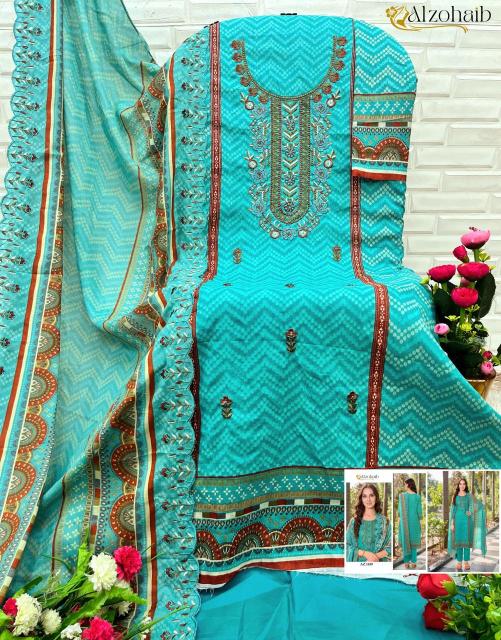 Alzohaib Az 1106 To 1111 Catalog cheap pakistani suits online canada