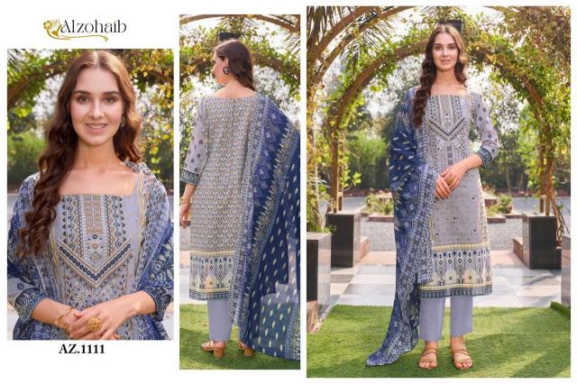 Alzohaib Az 1106 To 1111 Catalog cheap pakistani suits online canada