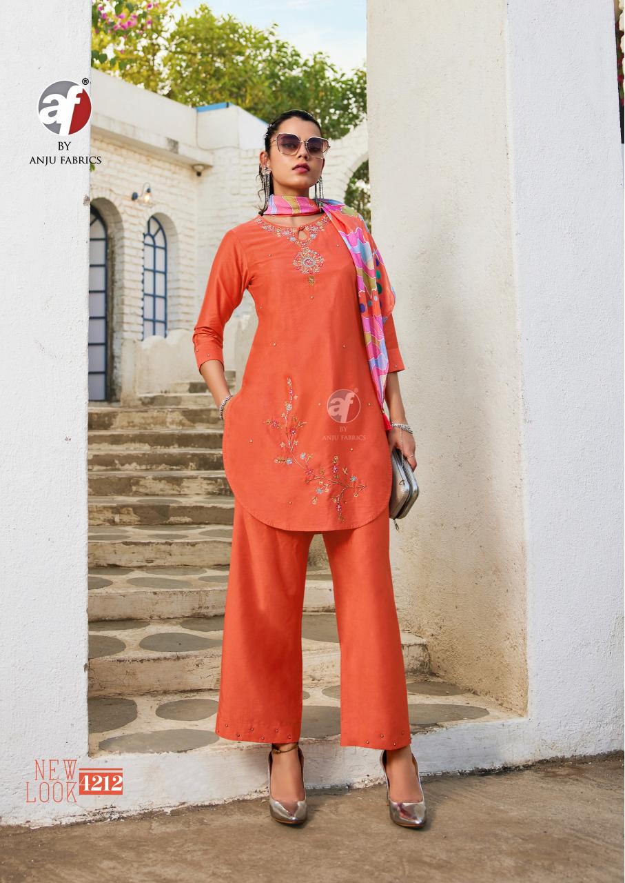 Anju Fabrics Fusion vol 5 catalog co ord wholesale