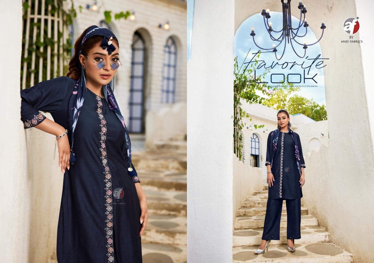 Anju Fabrics Fusion vol 5 catalog co ord wholesale