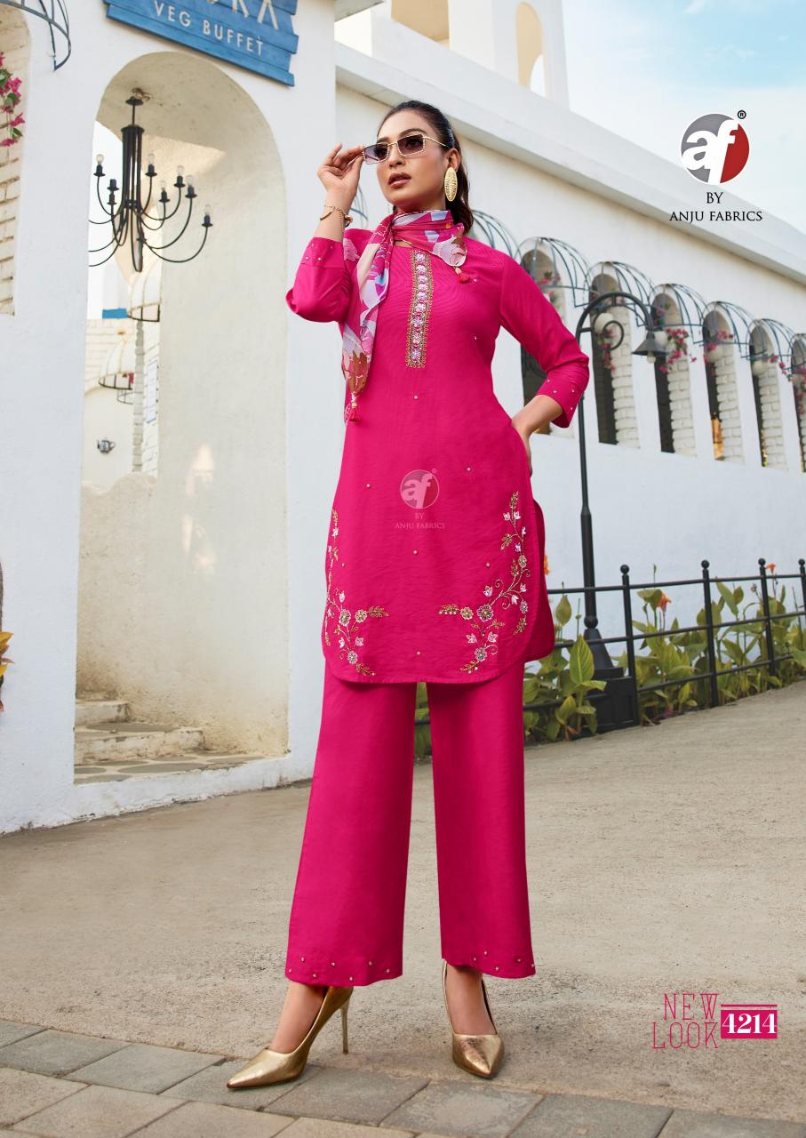 Anju Fabrics Fusion vol 5 catalog co ord wholesale