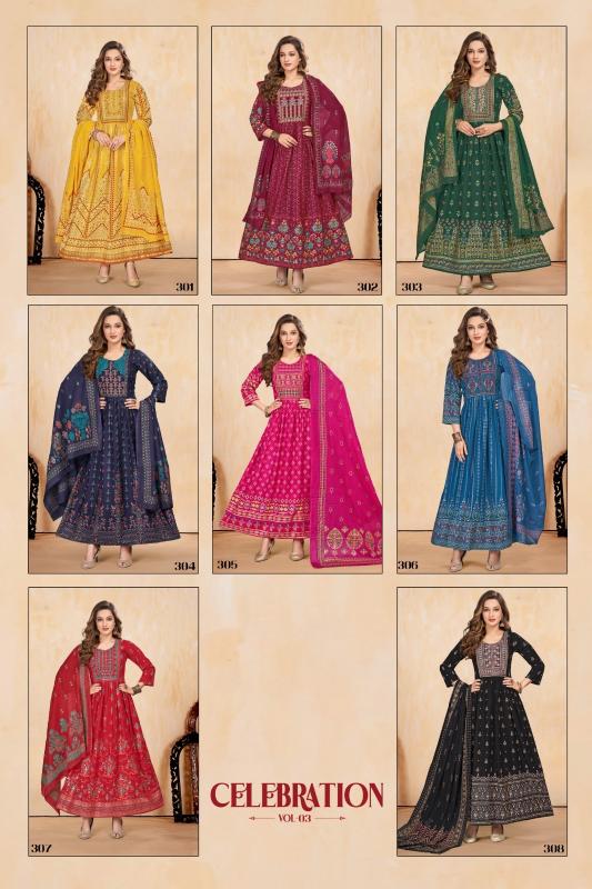 Beauty Queen Celebration Vol 3 catalog best long kurtis online india