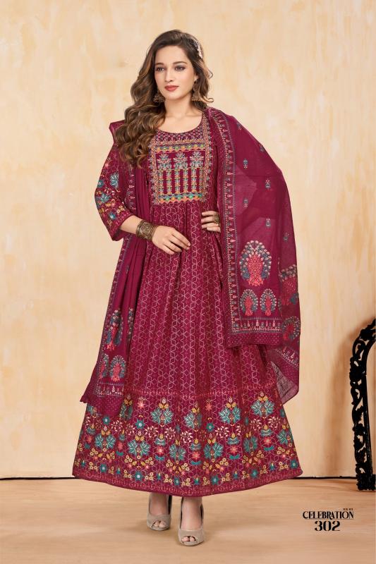 Beauty Queen Celebration Vol 3 catalog best long kurtis online india