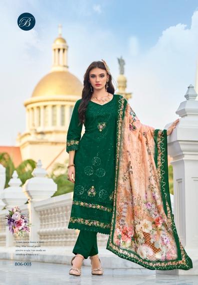 BelliZa Afrozeh catalog best dress material in surat