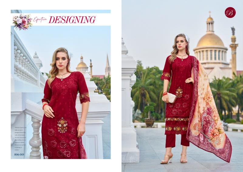 BelliZa Afrozeh catalog best dress material in surat