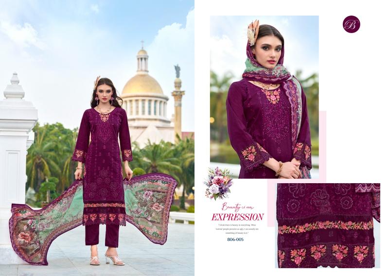 BelliZa Afrozeh catalog best dress material in surat