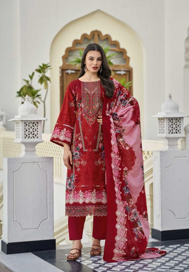 Belliza Almarina vol 3 catalog cotton dress material wholesale price